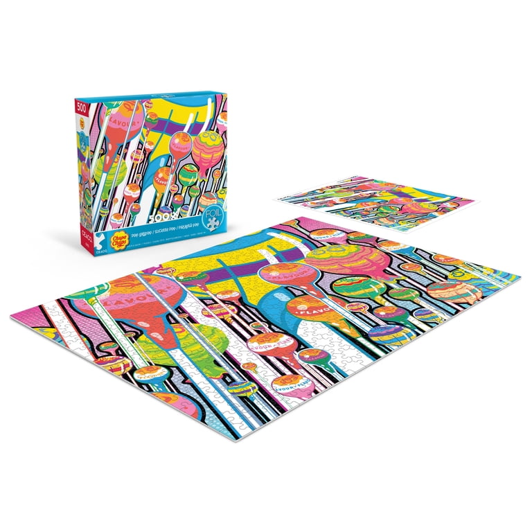 TSUKUBA EXPO’85 CRAZY POPS 500 Ceaco Pop Lollipop 500-Piece Interlocking Jigsaw Puzzle for Adults