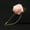 apricot, variant on GKNET Flower Leaf Corsage Lapel Pin Brooch Chain Suits Collar Stick Pin Men Wedding-blue