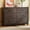 Walnut, variant on CHITOOMA 6 Drawer Fluted Dresser for Bedroom, Modern Wooden Long Dresser, Storage Cabine Chest of Drawers for Living Room Hallway, Walnut