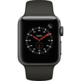 thumbnail image 2 of Restored Watch Series 3 38mm Apple Space Gray Aluminum Case Gray Sport Band GPS+Cellular MR2W2LL/A (Refurbished), 2 of 2