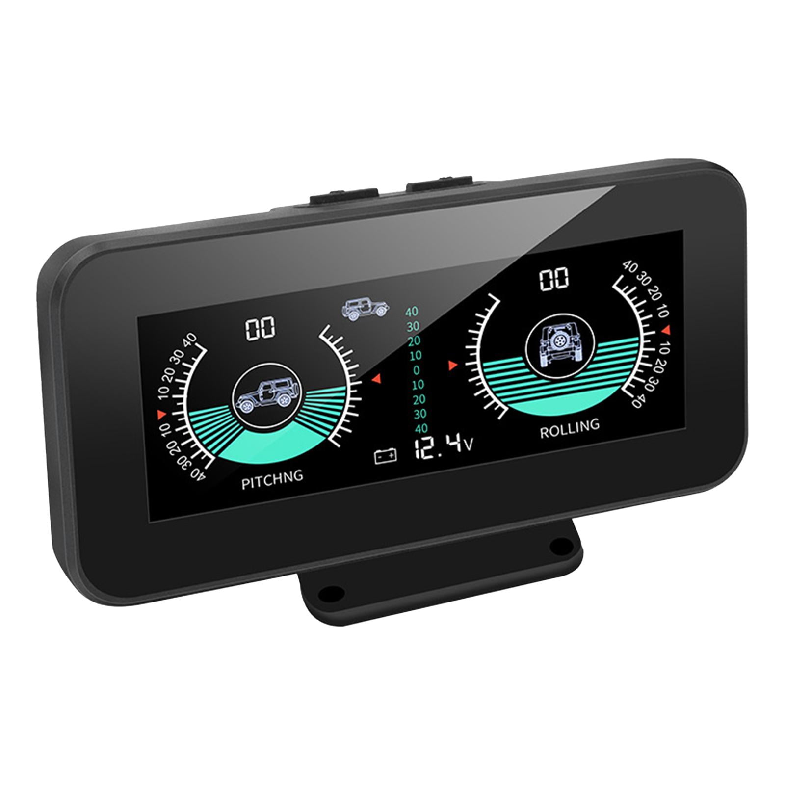 Car Angle Slope Meter HUD Digital Inclinometer Car HUD Car Inclinometer