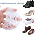 thumbnail image 6 of Breathable Forefoot Pads - for Women and Men Metatarsal Pads - Soft Gel Cushioning Ball of Foot Cushions for Callus Bunion Chafing Feet Pain Relief - 2 Pairs (Clear), 6 of 8