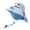 Sky Blue, variant on Gyujnb Kids Sun Hat with Built-in Fan Neck Flap Breathable Wide Brim Adjustable Summer Cap