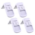 thumbnail image 3 of Miangastore Drawer Door Latch White 4Pcs 2.8X2.8X1.6In, 3 of 8