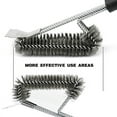 GRILLART Grill Brush and Scraper Best BBQ Brush for Grill Safe 18