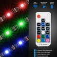 thumbnail image 4 of USB LED Strip Lights with RF Remote Control for TV Background Lighting Home Decoration,2M/6.56ft, 4 of 7