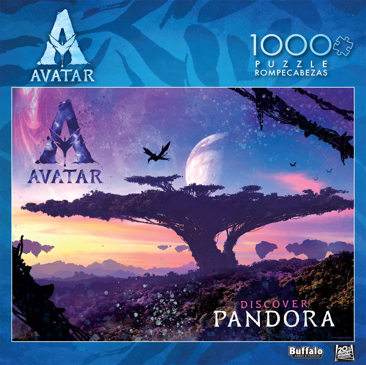 Buffalo Games Avatar Discover Pandora 1000-Piece Interlocking Jigsaw Puzzle for Adults Ages 14+