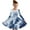 Style 15, variant on GERsome Long Sleeve Dress for Kids Girls A Line Swing Tie-Dye Skater Twirl Party Dresses 4-14 Years