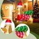 thumbnail image 1 of Decoración Navideña Inflable De Perro Salchicha Iluminado De 2,13 Metros Para Centros Comerciales, 1 of 8