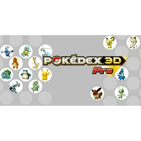 PokeDex 3D Pro, Nintendo, Nintendo 3DS, [Digital Download], (Best 3d Pokemon Games)