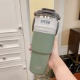 thumbnail image 3 of 900ML Tyeso Stainless Steel Coffee Cup Cold And Hot Double-layer Insulated Cup Tumbler Thermo Water Bottle Car Travel Mug, 3 of 5