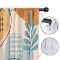 thumbnail image 4 of Blackout Kids Curtains,Orange Boho Abstract and Plant Pattern Childrens Insulated Curtains Set Of 2,Bedroom Essentials,Toddler Room Decor 42x54in(106x137cm), 4 of 5