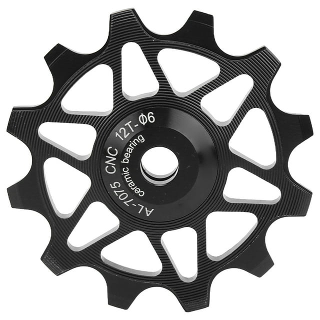 Rear Derailleur Pulley, Impact Resistant CNC Machined Wear Resistance Rear Derailleur Guide Roller For Mountain Bike Black