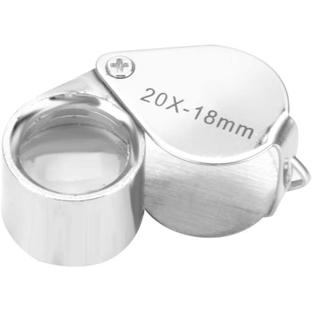 Jewelry Magnifier Small Size and Portability Handheld Magnifying Glass ...