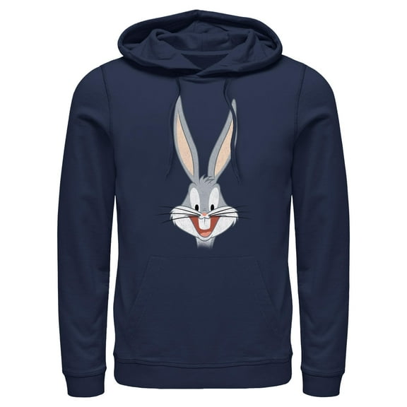 Men's Looney Tunes Happy Bunny  Pull Over Hoodie
