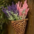 thumbnail image 6 of Joernso Artificial Lavender Flower Leaves Bouquet Home Wedding Garden Decor 12 Heads, 6 of 8