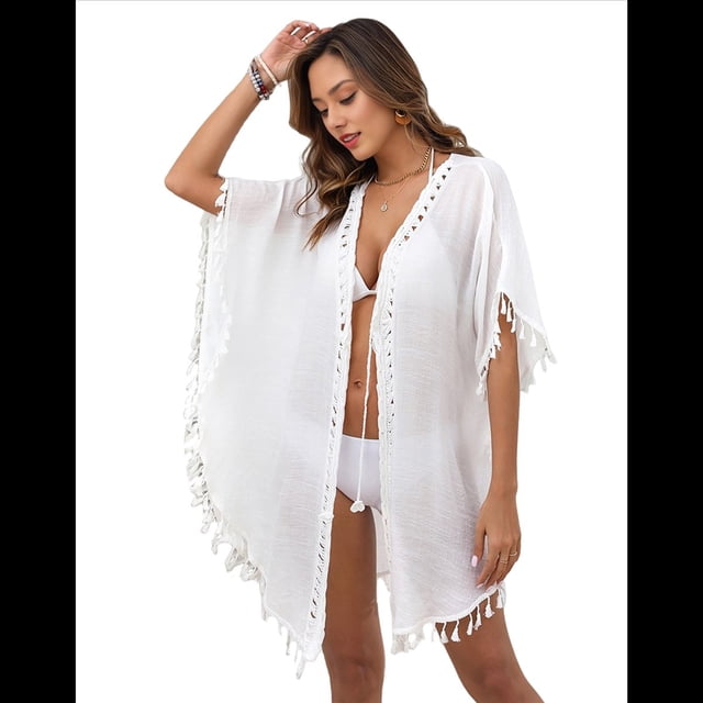 Traje de Baño con Borlas para Mujer, 2025 Talla Única