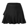 thumbnail image 5 of Gufahion Women's Ruffle Swimdress Swim Skirt Bikini Bottom Swim Short, XL, 5 of 6