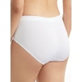 thumbnail image 2 of Women's Bali DFMMMB One Smooth U Modern Microfiber Brief Panty (White 6), 2 of 2