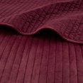 thumbnail image 2 of Holiday Time 3-Piece Velvet Channel Quilt Set, 2 of 5