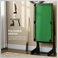 thumbnail image 4 of Soozier 38" Folding Mini Pool Table Set Tabletop Billiards Game with Cues, 4 of 10