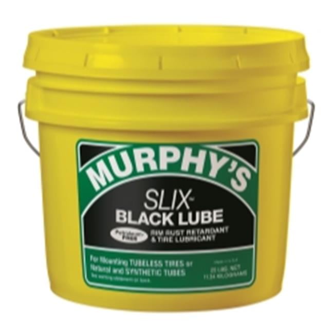 JTM Products 8 lbs Murphys Slix Black Tire Lubricant Pail
