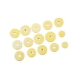 thumbnail image 4 of Wosthever Almohadilla de flauta profesional de 16 Uds., a prueba de golpes, impermeable, almohadillas para llaves de clarinete, cómodo cojín de Accesorios para instrumentos musicales, 4 of 6