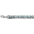thumbnail image 2 of Confetti Dots Nylon Collar Baby Blue 1 Wide 6Ft Lsh, 2 of 2
