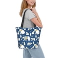 thumbnail image 2 of Disketp cute winter bear Bolsa de Hombro Casual para Mujer, Bolso Cruzado para Compras, Viajes y Uso Diario, 2 of 6