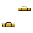 thumbnail image 1 of Bolsas de herramientas multibolsillo Speravity almacenamiento impermeable rodillo de mano Borde negro amarillo 2piezas, 1 of 6