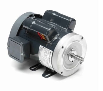 1 hp 1800 RPM 56C Frame TEFC 100-120/200-240V Marathon Electric Motor # EG282