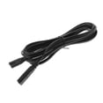 thumbnail image 3 of Iec 320 2 pines C7 hembra a C8 macho figura 8 cable de extensión adaptador de corriente 5m Feliz Sencillez, 3 of 5