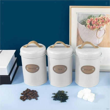 

Storage Canisters Sugar Coffee Tea Organization Space Saving For Restaurant