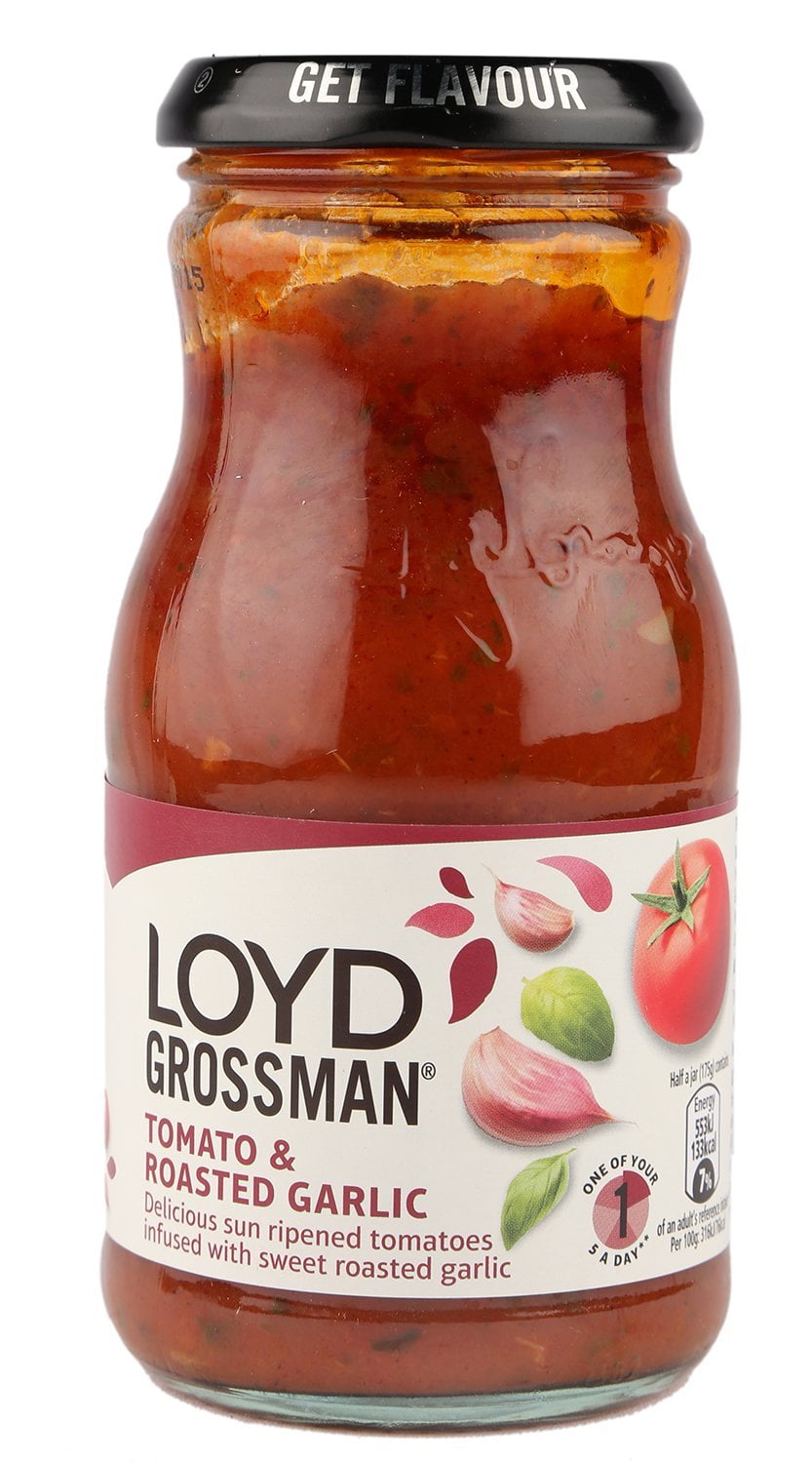 Loyd Grossman 1 Pasta Sauce, Roasted Garlic, 350G