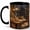 Black, variant on Cozy Rainy Reading Coffee Mug, Cat Window Book Mug, Warm Cottagecore Library Ceramic Mug, Book Lover Cat Lover Gift Cup, 11 oz