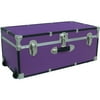 Seward? Collegiate Collection Footlocker Trunk with Wheels, 30", Purple