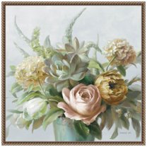 Amanti Art Natural Elegance Fall on Grey Framed Canvas Wall Art Print