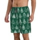 thumbnail image 2 of Balery Christmas Trees Traje de Baño Estilo Hawaiano para Hombre, Shorts de Secado Rápido con Bolsillos-3X-Large, 2 of 6