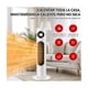 thumbnail image 2 of Calefactor Eléctrico De Aire Calentador Ptc 3 Niveles 2000w blanco, 2 of 5