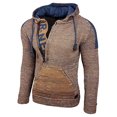 thumbnail image 1 of Chandail pour Hommes Chandail à Capuche Chandail en Molleton à Manches Longues Veste Tricotée, 1 of 4