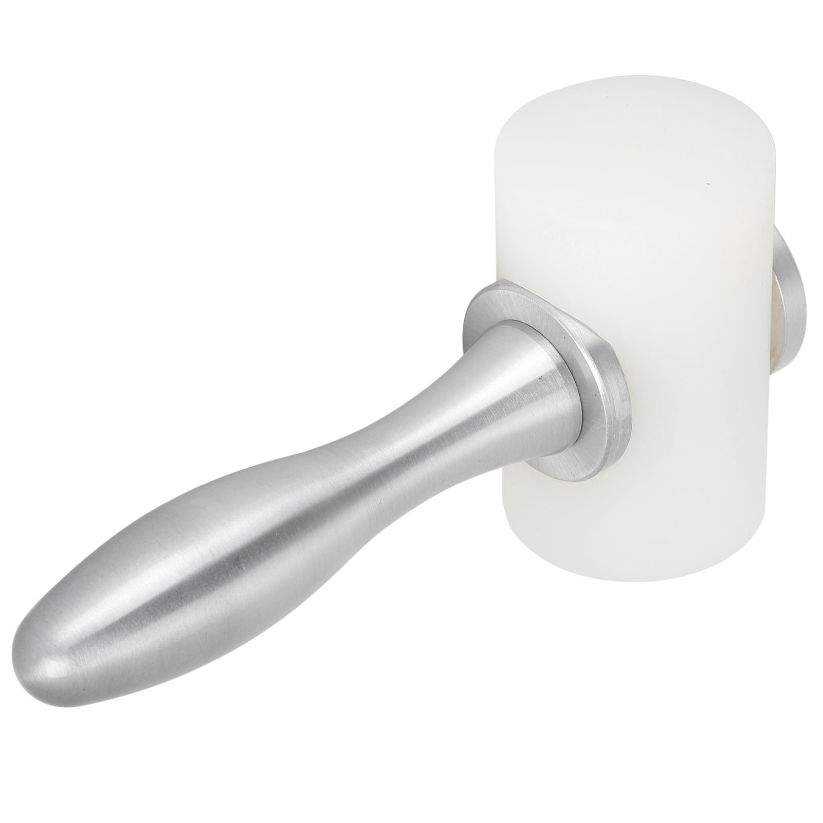 Suodoka Leather Craft Hammer Nylon Carving Engraving Punching Tool (Double Head White) 7.48 in / 19 cm