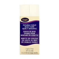 Wrights 7/8" Oyster Quilt Binding, 3 yd