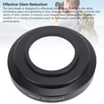 thumbnail image 4 of Camera Lens Hood, Reversible Reducing Flare Glare Blocking Excess Sunlight Camera Lens Sun Shade  for Portraits, 4 of 7