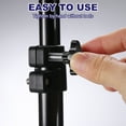 thumbnail image 4 of Uxcell 4 Point Knobs, 3/8"-16 UNC 1.54" Threaded Stud Star Clamping Knobs Hand Tightening Thumb Screw Knob for Lawn Mower Umbrella Base Clamps Replacement Machinery, 4 of 7