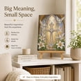 thumbnail image 2 of 2026 Pearl Diamond Art Painting Kits, DIY Special Shape Gem Art Craft Set with HD Canvas, Great for Adults Beginners Home Wall Decoration (Holy Cross), 2 of 8