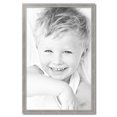 thumbnail image 2 of ArtToFrames 25" x 39" Classic Silver Picture Frame, 25x39 inch Silver Wood Poster Frame (WOM-4926), 2 of 7