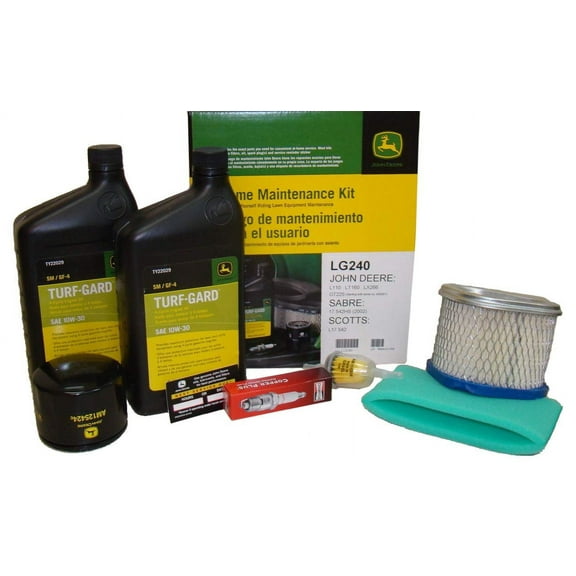 John Deere Original Equipment Model LX266 Maintenance Kit Mulching Blades, 42M" Mower Deck