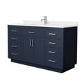 thumbnail image 5 of Wyndham Collection Wcg262660s-Qtz-Unsmxx Beckett Tk 60" Free Standing Single Basin Vanity, 5 of 7