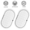 thumbnail image 3 of CIMAXIC 2Pcs White Drum Strengthen Pad for Household Drum Set Reducing Overtone, 3 of 8
