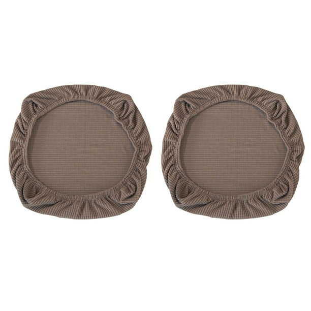 Funda de Asiento de Silla de Taburete de Boda Elástico Universal 2 Piezas Sunnimix